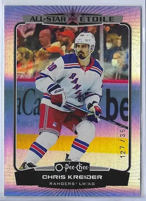 2022-23 O-Pee-Chee Rainbow #539 Chris Kreider (127/350)