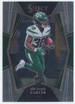 2021 Panini Select - Michael Carter #171 Premier Level RC