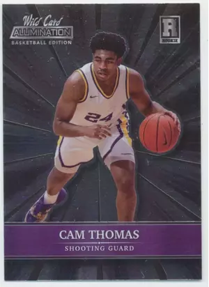 2021-22 Wild Card Alumination - Cam Thomas #ABC-13