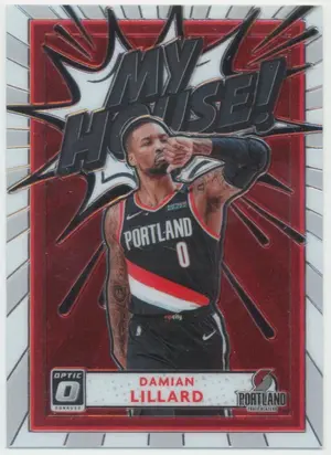2020-21 Panini Donruss Optic - Damian Lillard #7 My House!