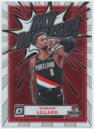 2020-21 Panini Donruss Optic - Damian Lillard #7 My House!