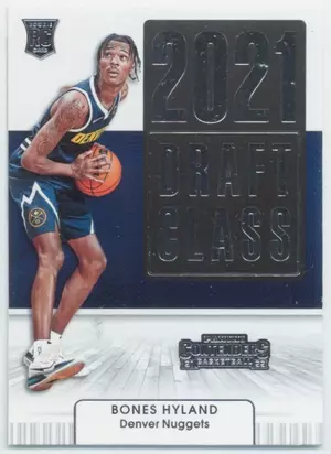 2021-22 Panini Contenders - Bones Hyland #26 2021 Draft Class