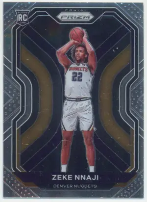 2020-21 Panini Prizm - Zeke Nnaji #266 RC