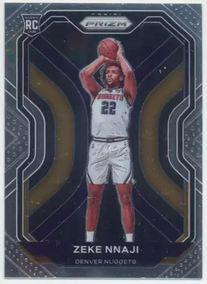 2020-21 Panini Prizm - Zeke Nnaji #266 RC
