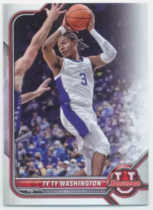 2021-22 Bowman University - Ty Ty Washington #88