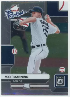 2022 Panini Donruss Optic - Matt Manning #TR-6 The Rookies