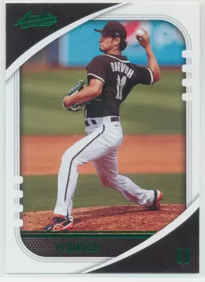 2021 Panini Absolute Retail - Yu Darvish #9 Green Parallel