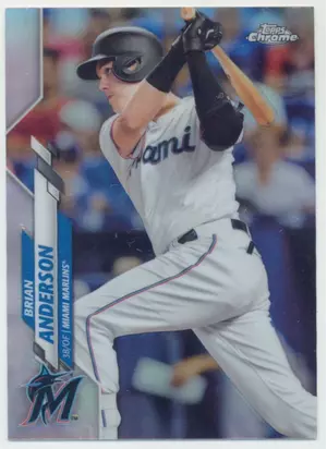 2020 Topps Chrome - Brian Anderson #146 Refractor Parallel