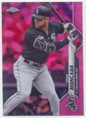 2020 Topps Chrome - Yoan Moncada #145 Pink Refractor Parallel