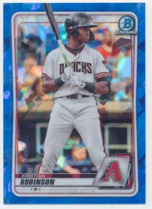 2020 Bowman Chrome Draft Sapphire Edition - Kristan Robinson #BD-192