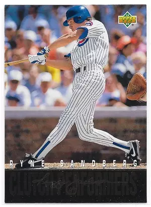 1993 Upper Deck Clutch Performers #R18 Ryne Sandberg