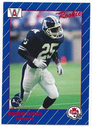 1991 All World CFL #92 Raghib 'Rocket' Ismail