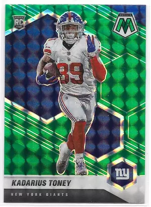 2021 Mosaic Prizm Green #312 Kadarius Toney