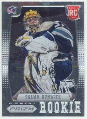 2012-13 ROOKIE ANTHOLOGY - SHAWN HUNWICK #66 PRIZM ROOKIE