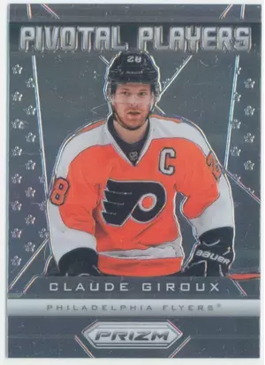2013-14 PRIZM - CLAUDE GIROUX #PP-21 PIVOTAL PLAYERS