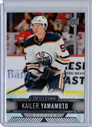 2017-18 UD Overtime Rookie Kailer Yamamoto