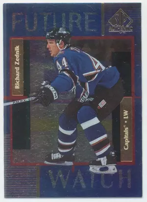 1997-98 SP AUTHENTIC - RICHARD ZEDNIK #197 FUTURE WATCH