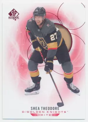 2020-21 SP AUTHENTIC - SHEA THEODORE #30 LIMITED RED