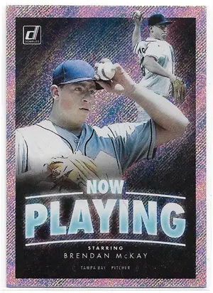 2020 Donruss Now Playing Rapture #NP-10 Brendan McKay