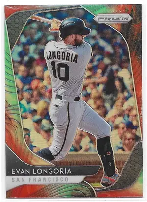 2020 Prizm Cosmic Haze Prizm #79 Evan Longoria