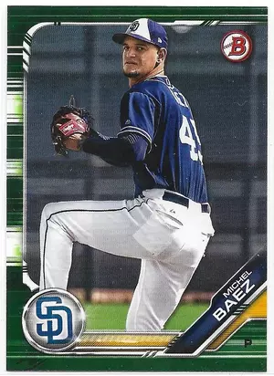 2019 Bowman Prospects Camo #BP-106 Michel Baez *