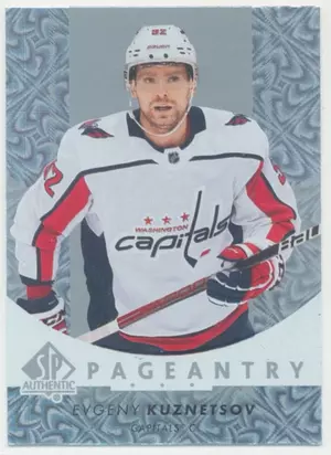 2022-23 SP AUTHENTIC - EVGENY KUZNETSOV #P-41 PAGEANTRY