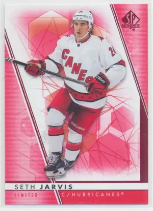 2022-23 SP AUTHENTIC - SETH JARVIS #32 LIMITED RED