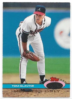 1991 Stadium Club Members Only #16 Tom Glavine