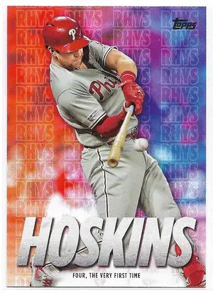 2020 Topps Hoskins Highlights #RH-25 Rhys Hoskins
