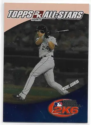 2006 Topps 2K All-Stars #3 Miguel Cabrera