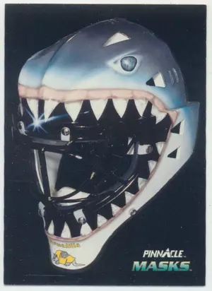 1992-93 PINNACLE (USA) - BRIAN HAYWARD #266 MASKS