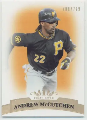 2011 Topps Tier One - Andrew McCutchen #87 788/799