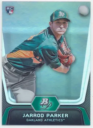 2012 Bowman Platinum - Jarrod Parker #96 RC