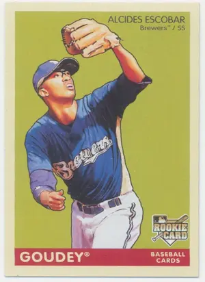 2009 Upper Deck Goudey - Alcides Escobar #105 RC