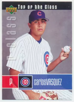 2004 Upper Deck R-Class - Carlos Vasquez #156 Top of the Class RC