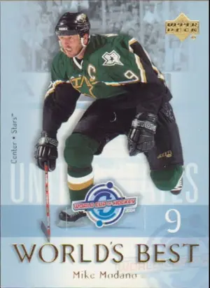 2004-05 UPPER DECK - MIKE MODANO #WB29 WORLD'S BEST