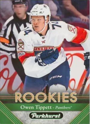 2017-18 PARKHURST - OWEN TIPPETT #289 ROOKIE