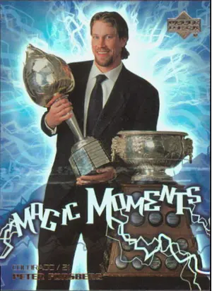 2003-04 UPPER DECK - PETER FORSBERG #MM-13 MAGIC MOMENTS