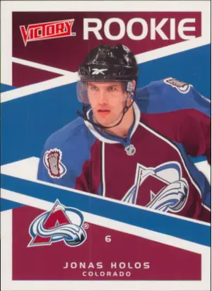 2010-11 VICTORY - JONAS HOLOS #346 ROOKIE