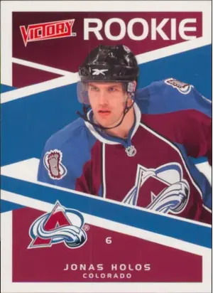 2010-11 VICTORY - JONAS HOLOS #346 ROOKIE