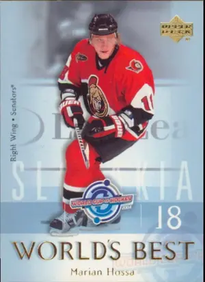 2004-05 UPPER DECK - MARIAN HOSSA #WB22 WORLD'S BEST