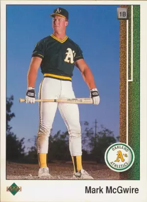 1989 Upper Deck - Mark McGwire #300 UER