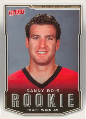 2007-08 VICTORY - DANNY BOIS #240 ROOKIE
