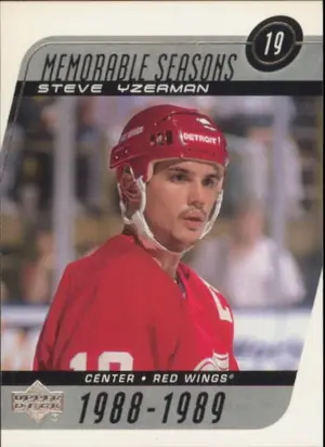 2002-03 UPPER DECK - STEVE YZERMAN #186 MEMORABLE SEASONS