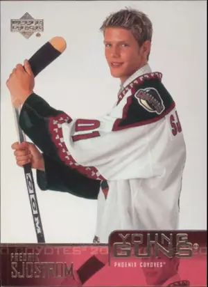 2003-04 UPPER DECK - FREDRIK SJOSTROM #455 YOUNG GUNS