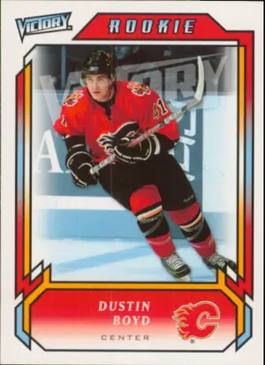 2006-07 VICTORY - DUSTIN BOYD #327 ROOKIE