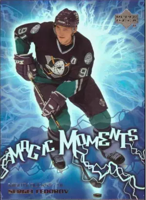 2003-04 UPPER DECK - SERGEI FEDOROV #MM-14 MAGIC MOMENTS