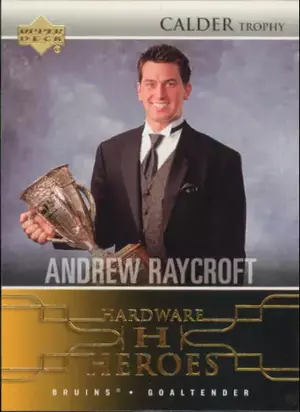 2004-05 UPPER DECK - ANDREW RAYCROFT #AW4 HARDWARE HEROES