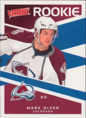 2010-11 VICTORY - MARK OLVER #347 ROOKIE