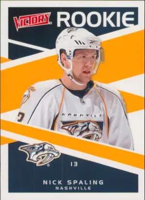 2010-11 VICTORY - NICK SPALING #231 ROOKIE